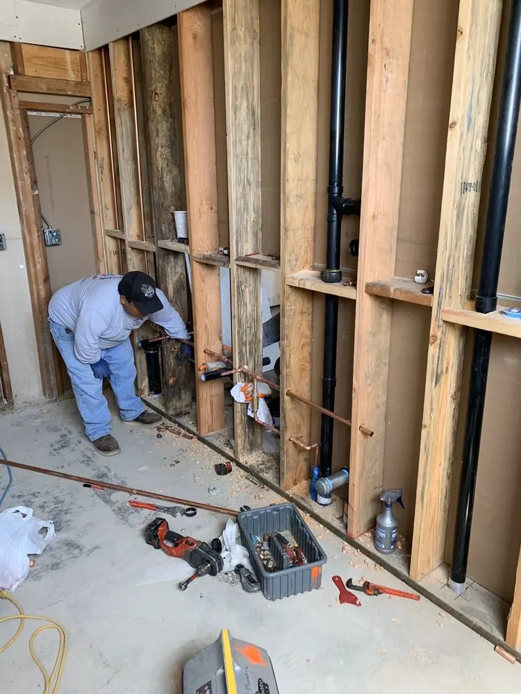 Commercial rough-in plumbing for Trenchless Sewer Repair in Grand Junction